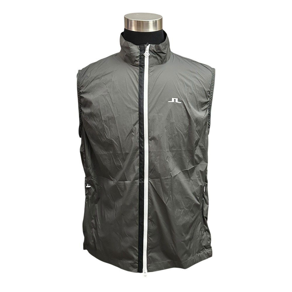 J. Lindeberg Ash Light Packable Golf Vest Lightweight‎ Sz XL New Windpro